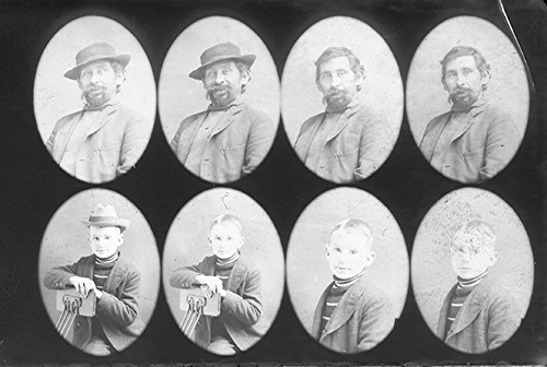 Click to see GP-1687 of Moore Glass Plate Collection (GP-)