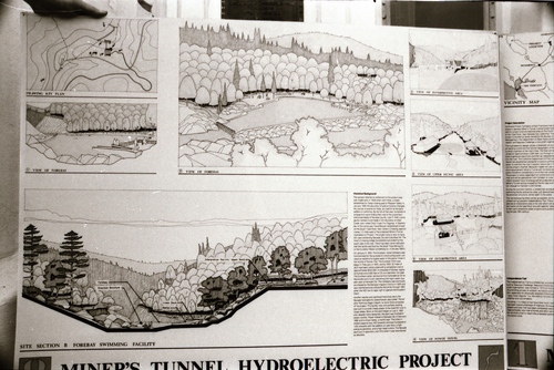 Click to see PIC 7-CARTER 20-2 of Miner's Tunnel Hydroelectric Project Protest (PIC 7-CARTER 20)