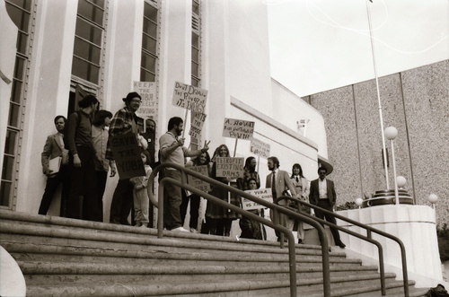 Click to see PIC 7-CARTER 20-4 of Miner's Tunnel Hydroelectric Project Protest (PIC 7-CARTER 20)