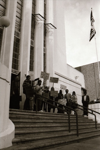 Click to see PIC 7-CARTER 20-5 of Miner's Tunnel Hydroelectric Project Protest (PIC 7-CARTER 20)