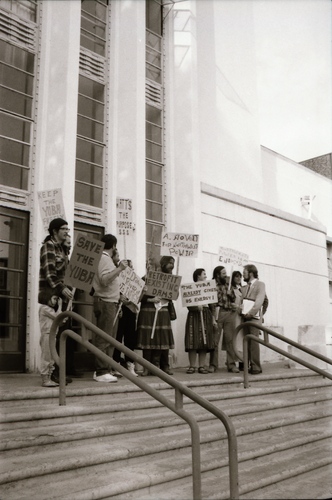 Click to see PIC 7-CARTER 20-9 of Miner's Tunnel Hydroelectric Project Protest (PIC 7-CARTER 20)