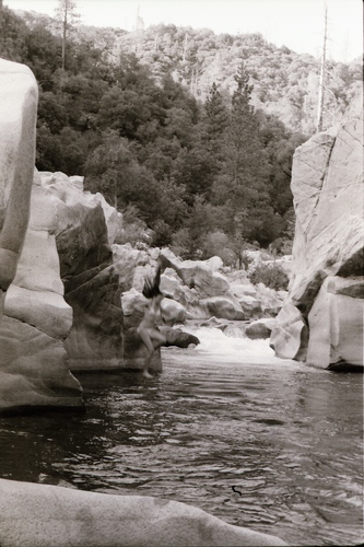 Click to see PIC 7-CARTER 25-18 of Nevada City Snow & Miner's Tunnel, South Yuba River (PIC 7-CARTER 25)