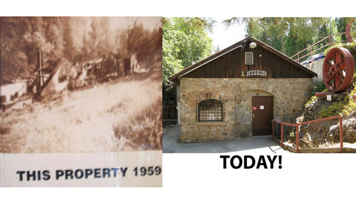 Click to see Then Now of Outside Exhibits (PIC 7-NSMMO)