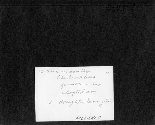 Back of Photo Back of Photo