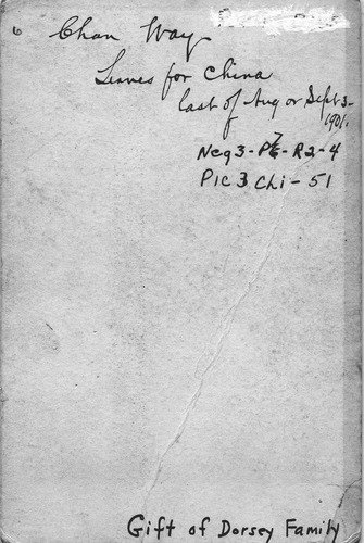 Back of Photo Back of Photo