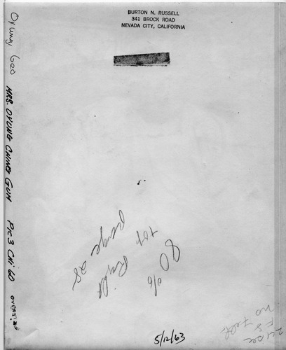 Back of Photo