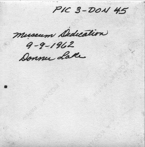 Back of Photo