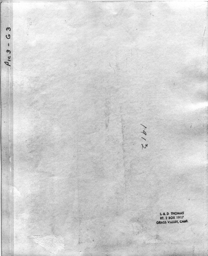 Back of Photo