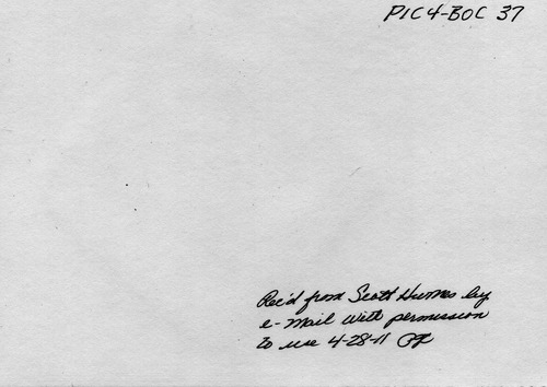 Back of Photo
