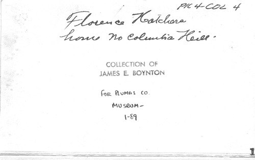 Back of Photo