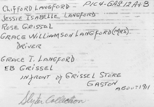 Click to see PIC 4-GAS 12-BACK of Gaston (PIC 4-GAS)