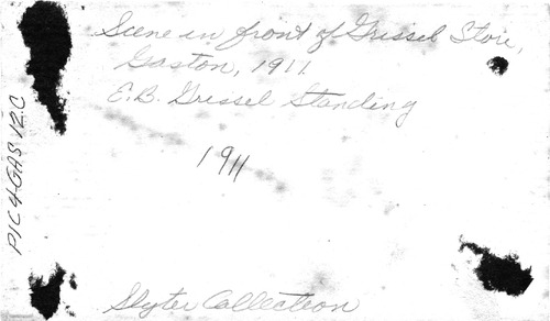 Back of Photo