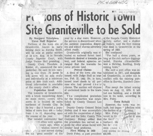 Click to see PIC 4-GRA 40C-BACK of Graniteville (PIC 4-GRA)