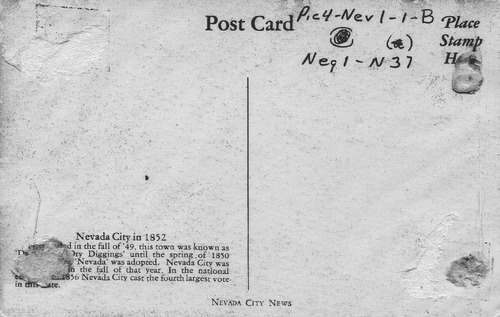 Back of Photo