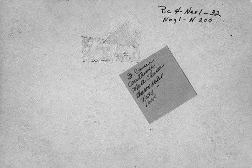 Back of Photo Back of Photo
