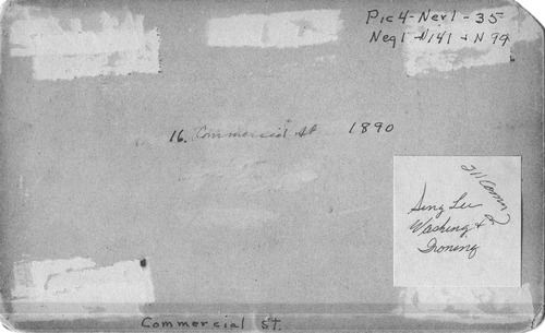 Back of Photo Back of Photo