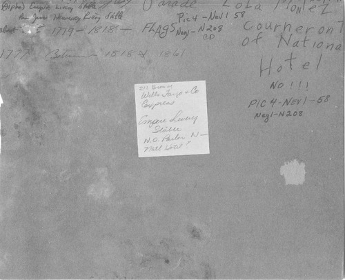 Back of Photo Back of Photo
