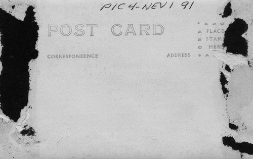 Back of Photo Back of Photo