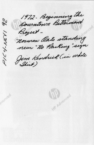 Back of Photo Back of Photo