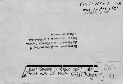 Back of Photo