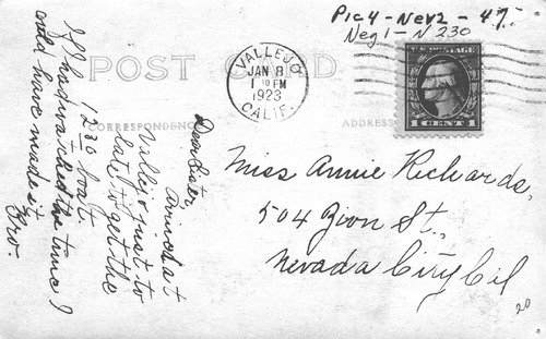 Back of Photo
