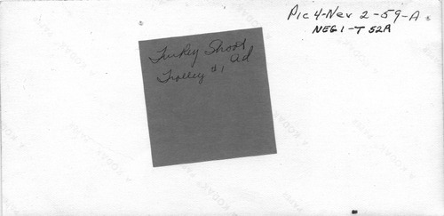 Back of Photo Back of Photo
