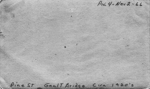 Back of Photo