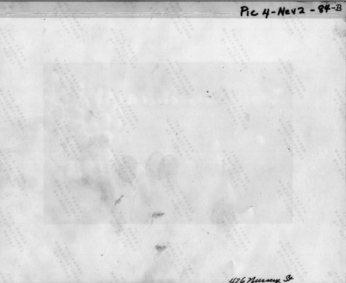 Back of Photo