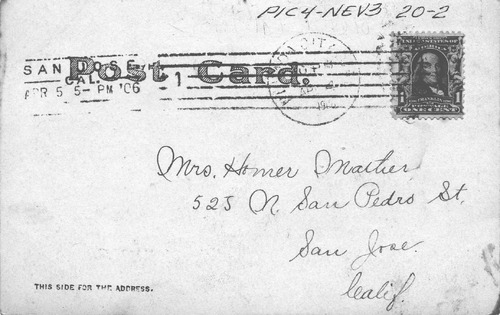 Back of Photo