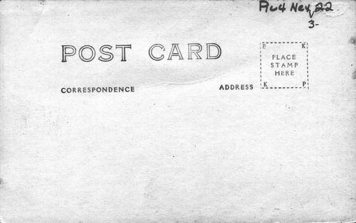 Back of Photo