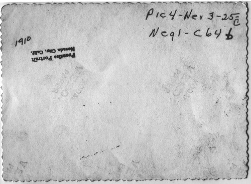 Back of Photo