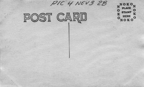 Back of Photo Back of Photo