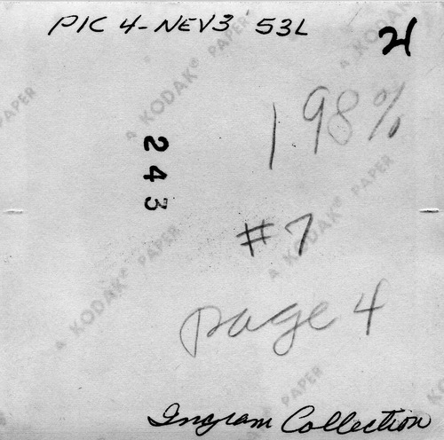 Back of Photo