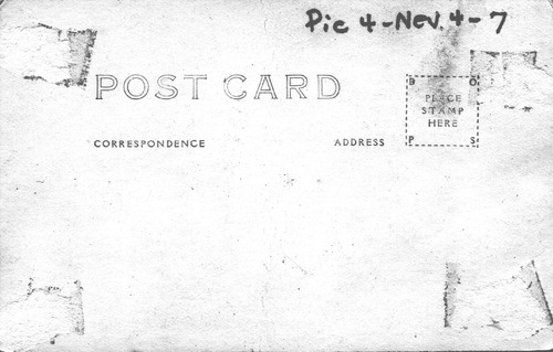 Back of Photo