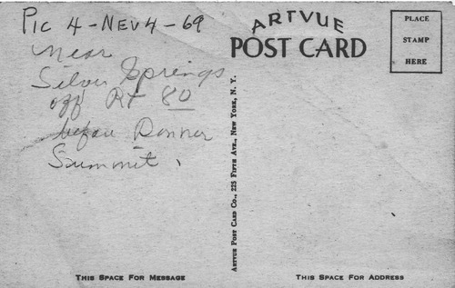 Click to see PIC 4-NEV4 69-1-BACK of Nevada City (PIC 4-NEV)