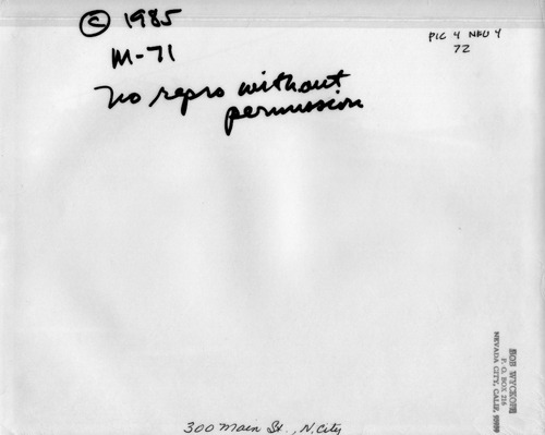 Back of Photo