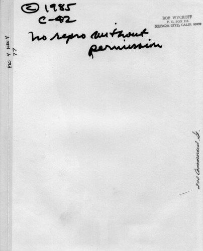 Back of Photo Back of Photo