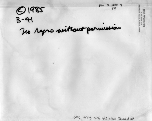 Back of Photo Back of Photo
