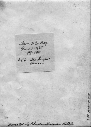 Back of Photo Back of Photo