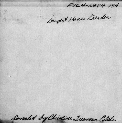 Back of Photo