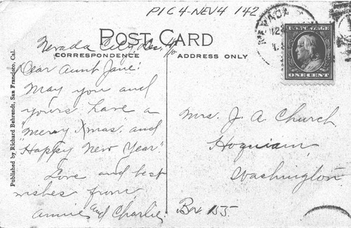 Back of Photo
