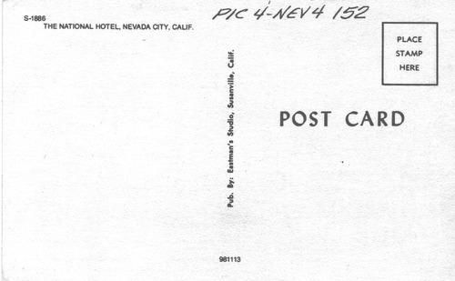 Back of Photo