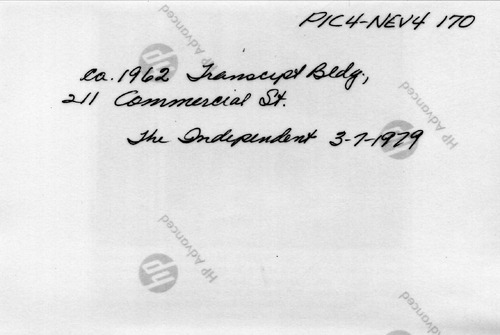 Back of Photo Back of Photo