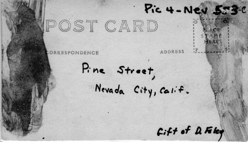 Click to see PIC 4-NEV5 3-C-BACK of Nevada City (PIC 4-NEV)