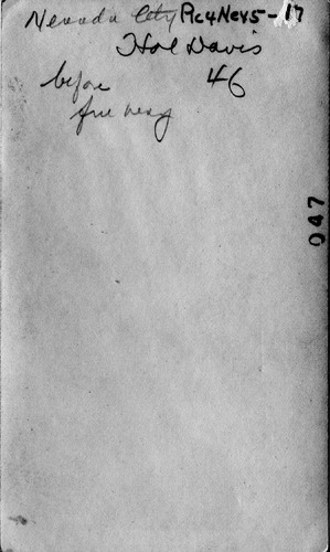 Back of Photo Back of Photo