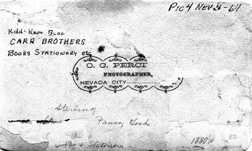 Click to see PIC 4-NEV5 64-BACK of Nevada City (PIC 4-NEV)