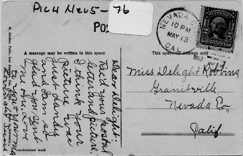 Back of Photo