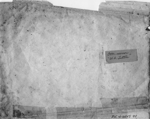 Back of Photo Back of Photo