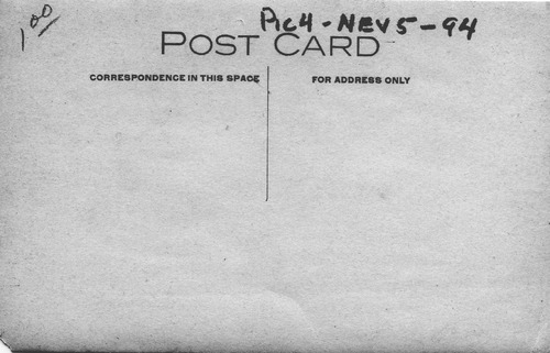 Back of Photo