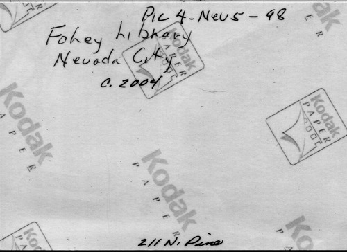 Back of Photo